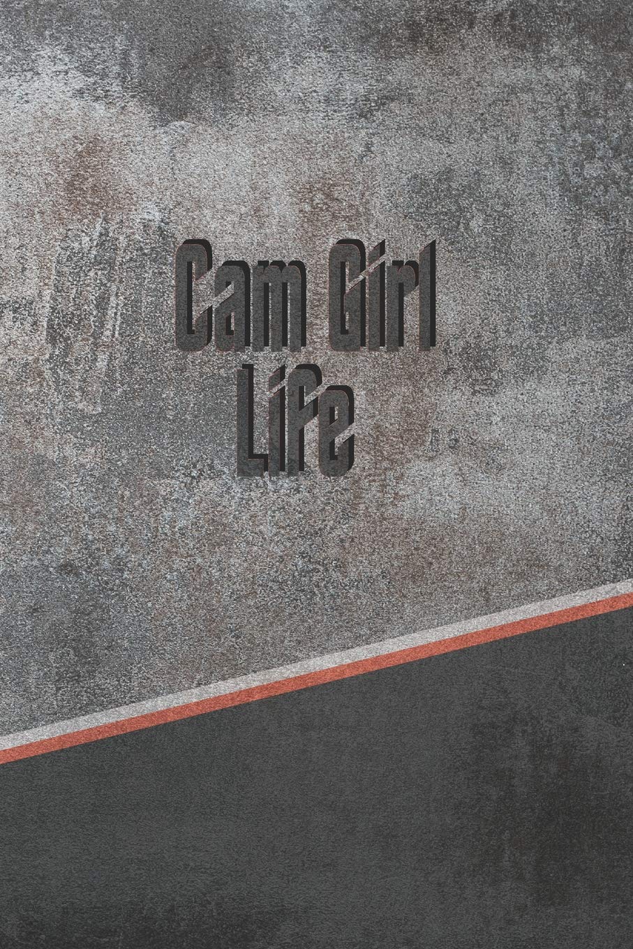 Cam Girl Life: Personalized Isometric Dot Notebook 120 pages 6"x9" Essays & Short Stories