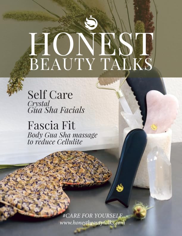 Honest Beauty Talks Crystal Gua Sha Facials: & Body gua sha massage to reduce Cellulite Health, Nutrition & Fitness