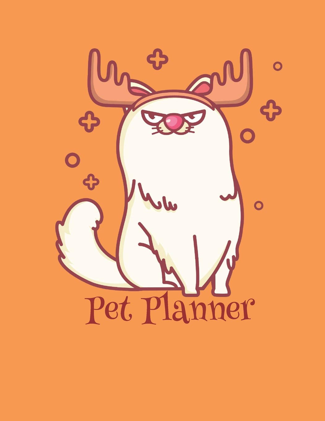 Pet Planner: Christmas Kitty Moose Pet Planner for Pet Owners and Pet Sitters Pets