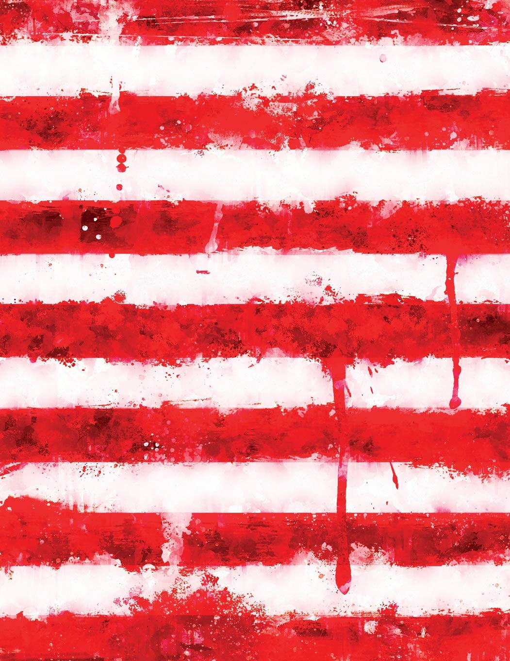 My Stars & Stripes Flag Journal: An American Graffiti Grunge Style Dripping With Red, White and Blue Paint: College-Ruled 120-Page Notebook Business, Finance & Career