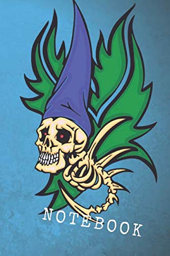 Skull Notebook: Skull Graphics Design, Journal, Notebook, Diary, School, Work, Notebook for drawing (110 Pages, Blank, 6 x 9, Cream paper) book