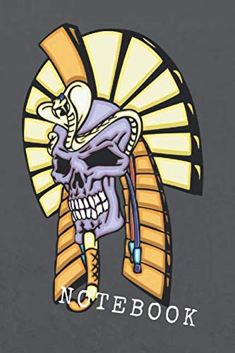 Skull Notebook: Skull Graphics Design, Journal, Notebook, Diary, School, Work, Notebook for drawing (110 Pages, Blank, 6 x 9, Cream paper) Non-fiction