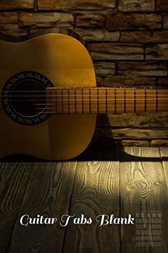 Guitar Tabs Blank: Acousitc Blank guitar Tab journal book 120 page 6" x 9" Arts & Music