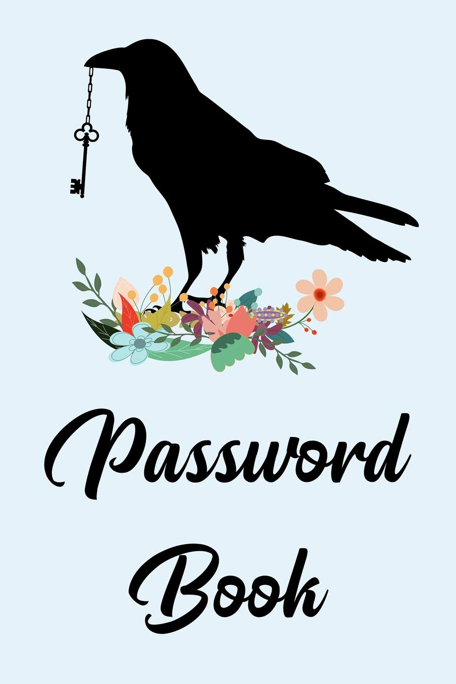 Password book: password log book and internet password organizer, alphabetical password book, Logbook To Protect Usernames and Passwords, password notebook, password book small 6” x 9” book