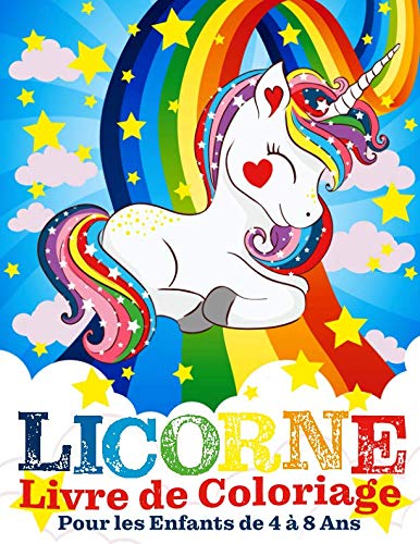 Licorne Livre de Coloriage Pour les Enfants de 4 à 8 Ans Tiptoi & Games