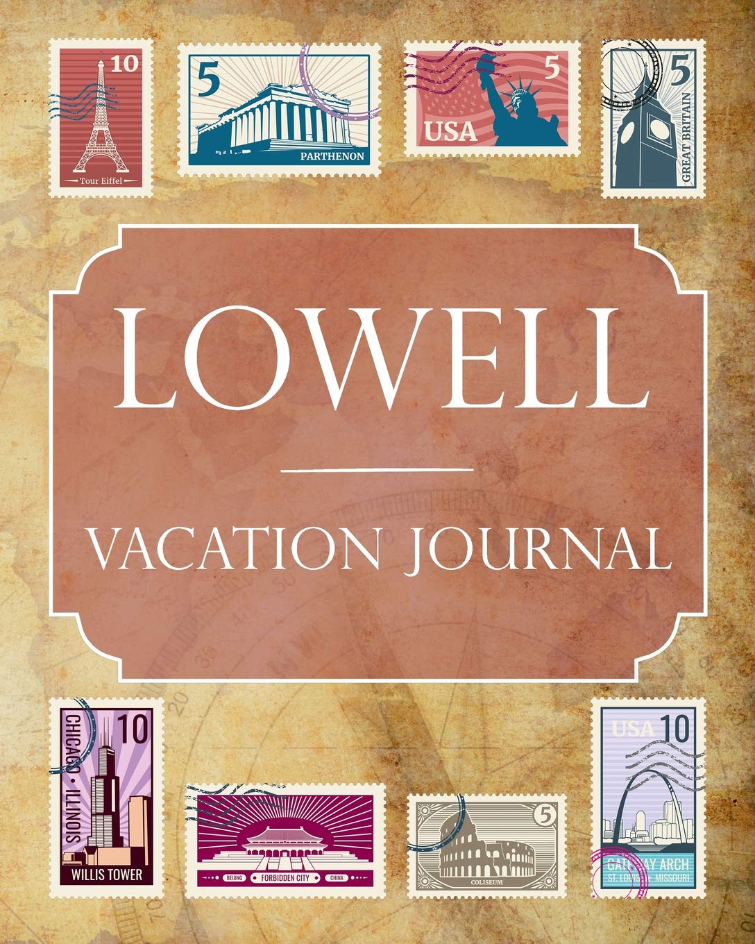 Lowell Vacation Journal: Blank Lined Lowell Travel Journal/Notebook/Diary Gift Idea for People Who Love to Travel Leisure, Home & Garden
