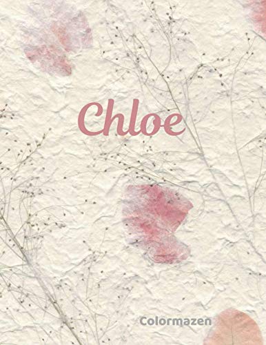 Chloe: Pink Petal Personalised Notebook (Large) (Pink Petal Personalised Notebooks, Band 14) Media & Communication