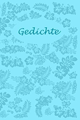 Gedichte: Liniertes Buch zum selbst beschreiben Poetry