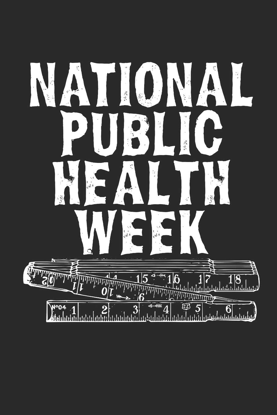 National Public Health Week: 100 Page Blank Lined Notebook Medicine