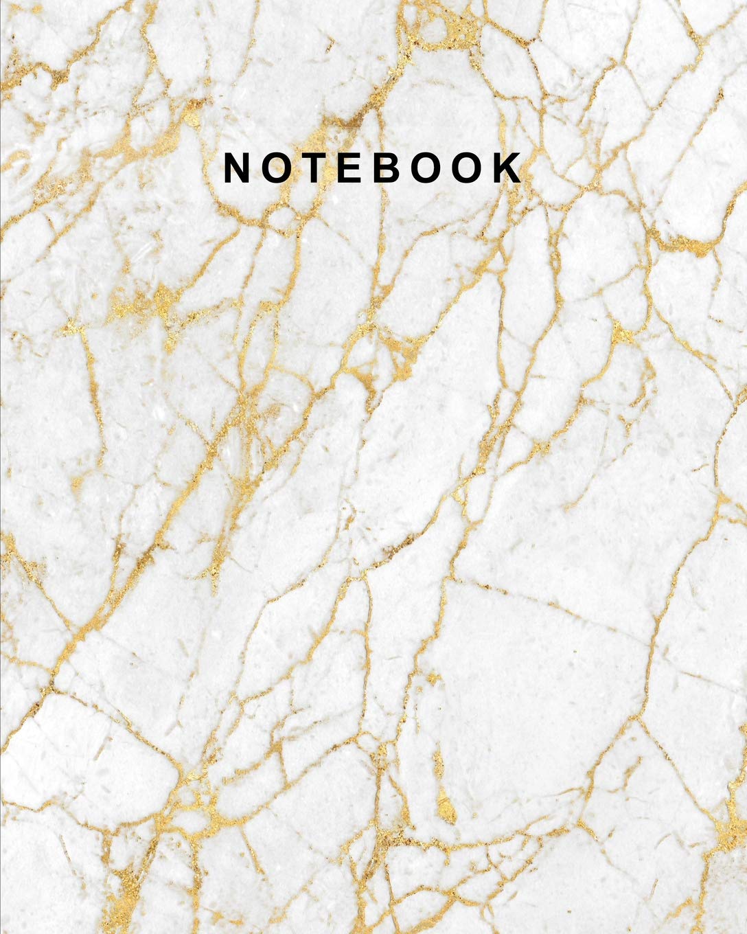 Notebook: Marble Gold (1) Cover | 100 Page Lined Writing Notebook For School, Home & Office Business, Finance & Career