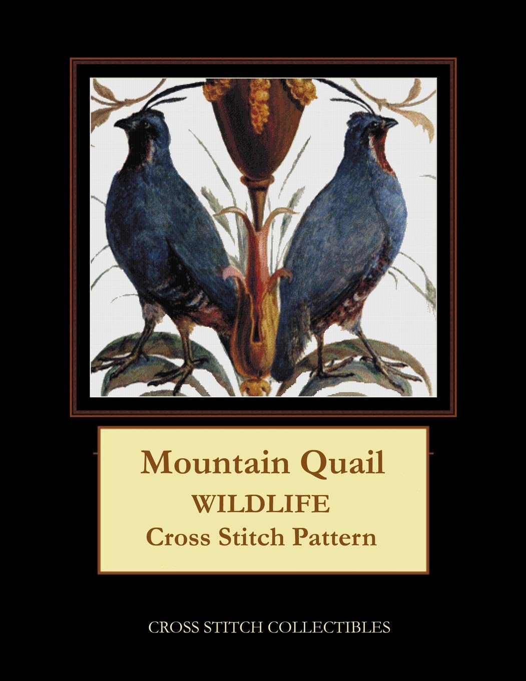 Mountain Quail: Wildlife Cross Stitch Pattern Hobbies & Crafts