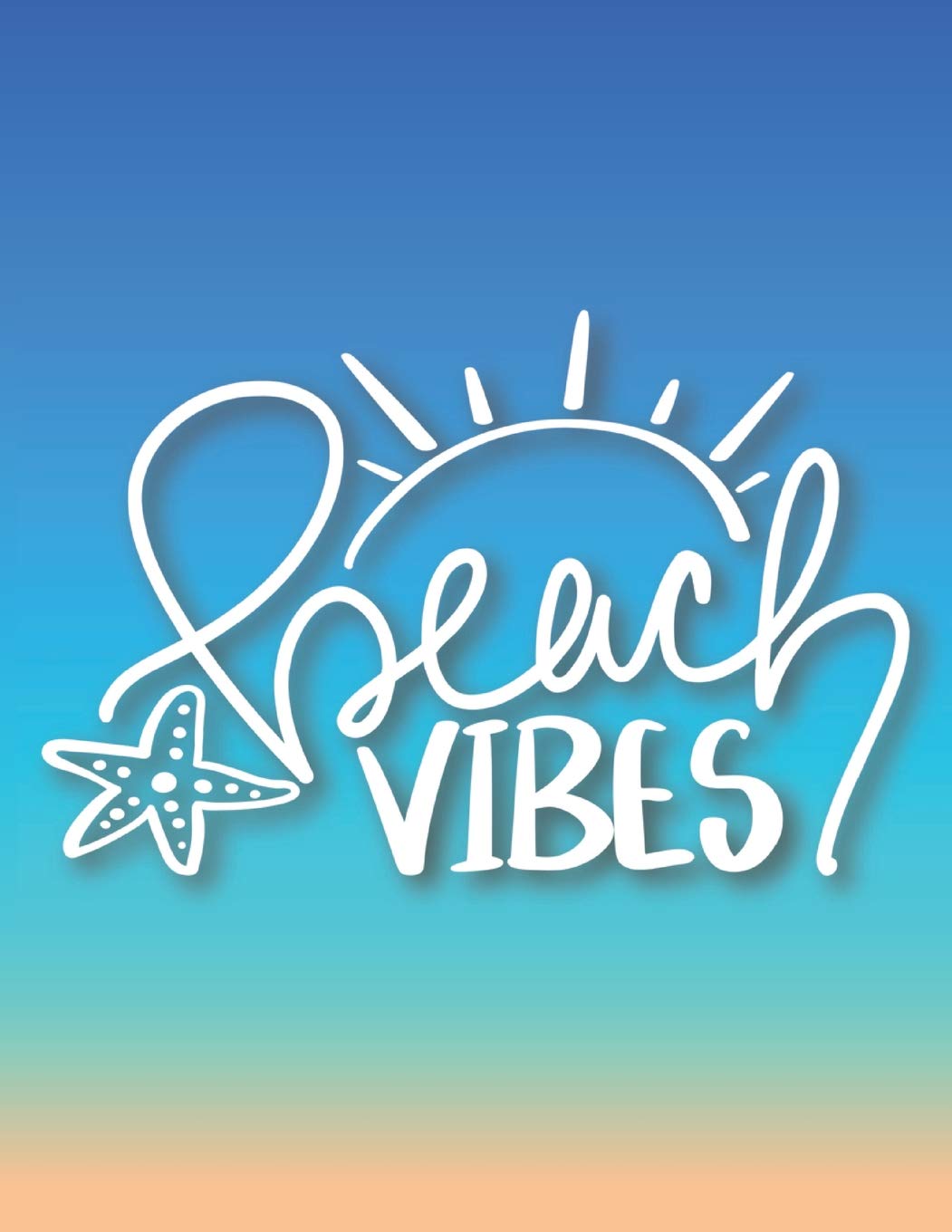 Beach Vibes: Hawaiian Tiki-Themed 8.5 x 11 Blank Lined Notebook for Beach Lovers and Travel Adventurers Mathematics