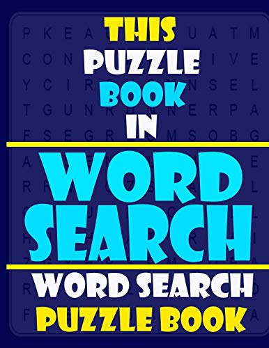 This puzzle book in word search: Word Search Puzzle Book book