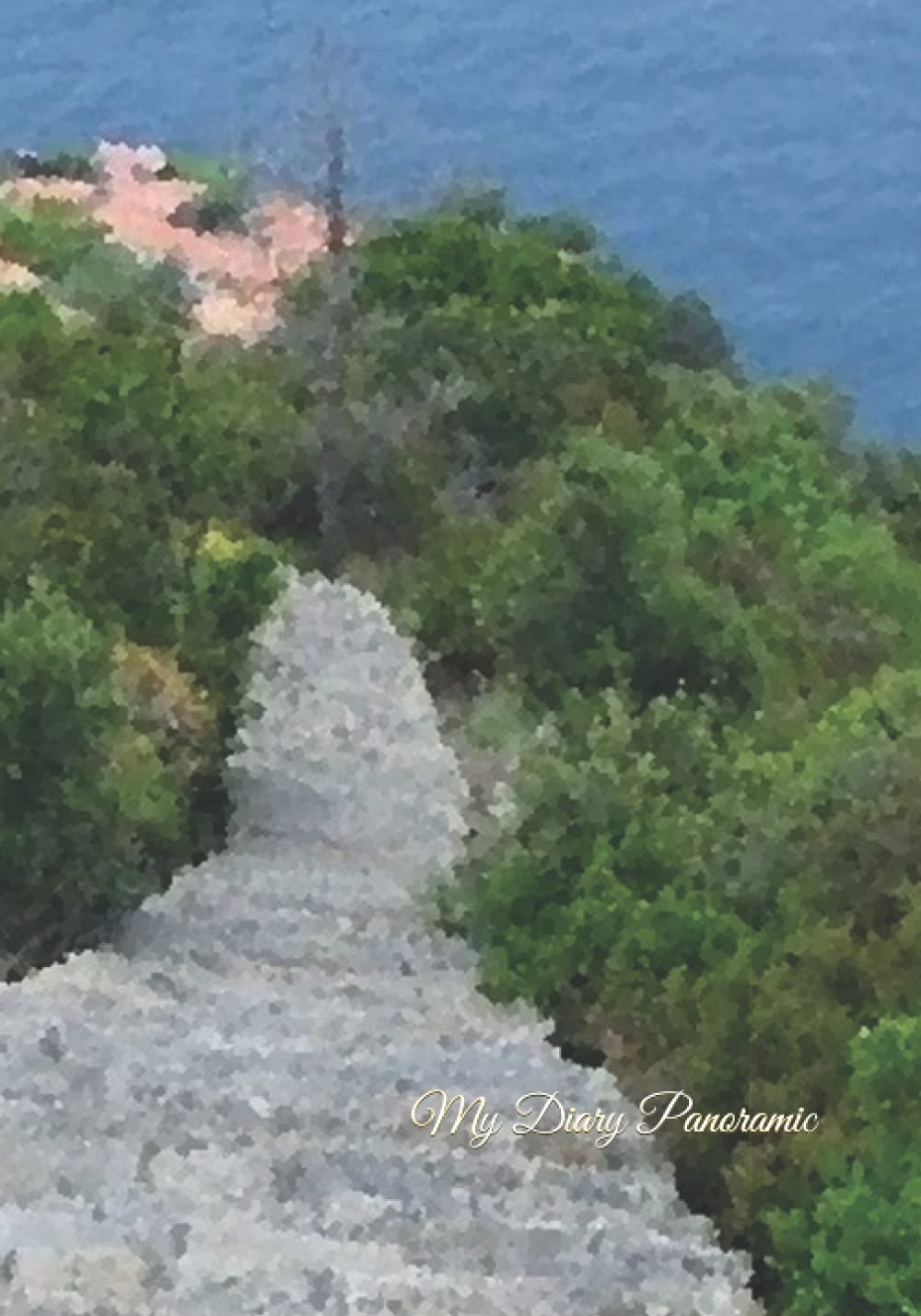 My Diary: Diary for personal notes - (Cover: Stairway to the Sea) Digital Art By Viaf book