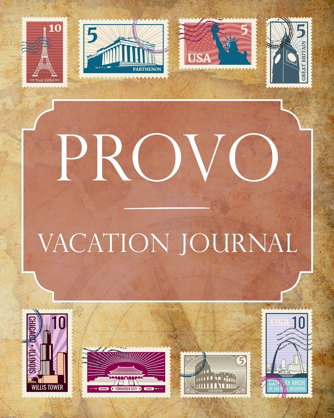 Provo Vacation Journal: Blank Lined Provo Travel Journal/Notebook/Diary Gift Idea for People Who Love to Travel Leisure, Home & Garden