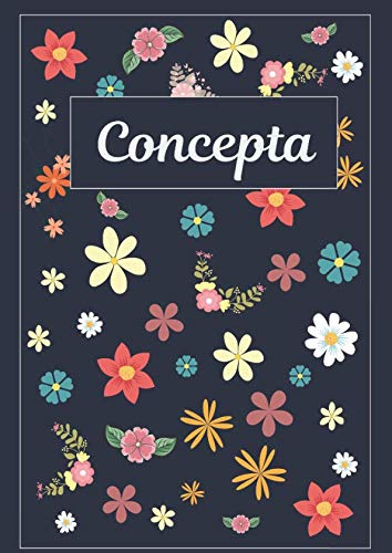 Concepta: Taccuino | Diario | Sketchbook | 120 pagine | A4 | Bianco | Idee regalo Hobbies & Crafts