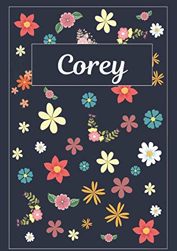 Corey: Taccuino | Diario | Sketchbook | 120 pagine | A4 | Bianco | Idee regalo Hobbies & Crafts