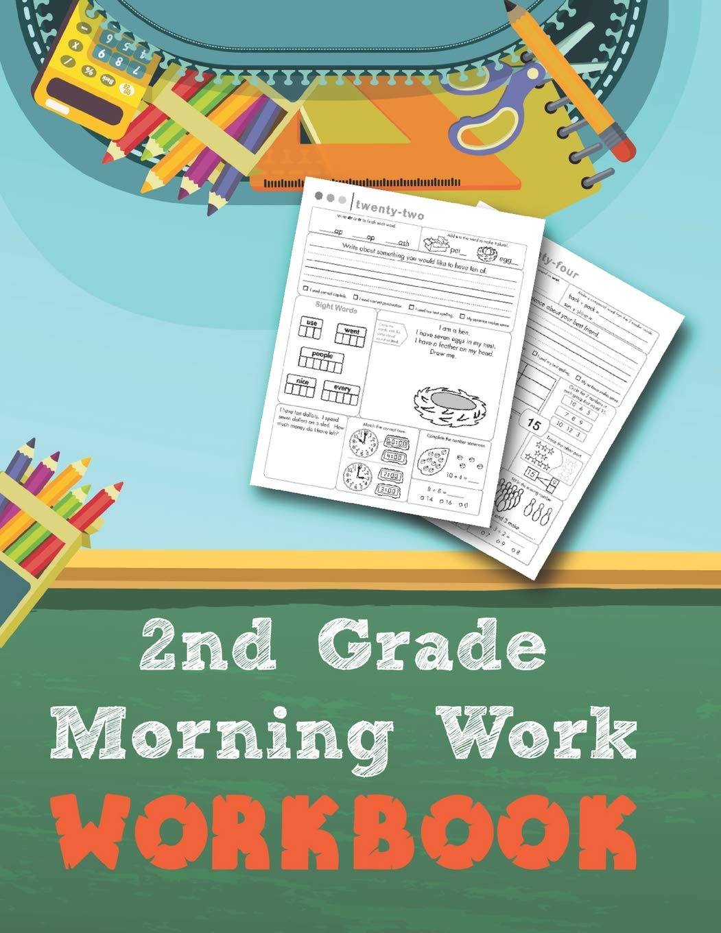 2nd Grade Morning Work Workbook: Spiral Review Morning Work 2nd Grade Learning & Reference