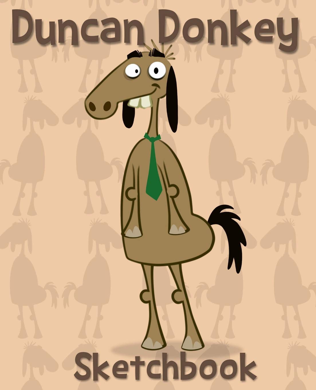 Duncan Donkey Sketch Book: Large Blank Pages For Sketching: Sketchbook For Drawing & Kids Journal. Novels & Short Stories