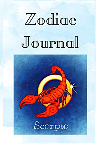 Scorpio Zodiac Journal: 60 Page Journal or Sun Sign Scorpio book