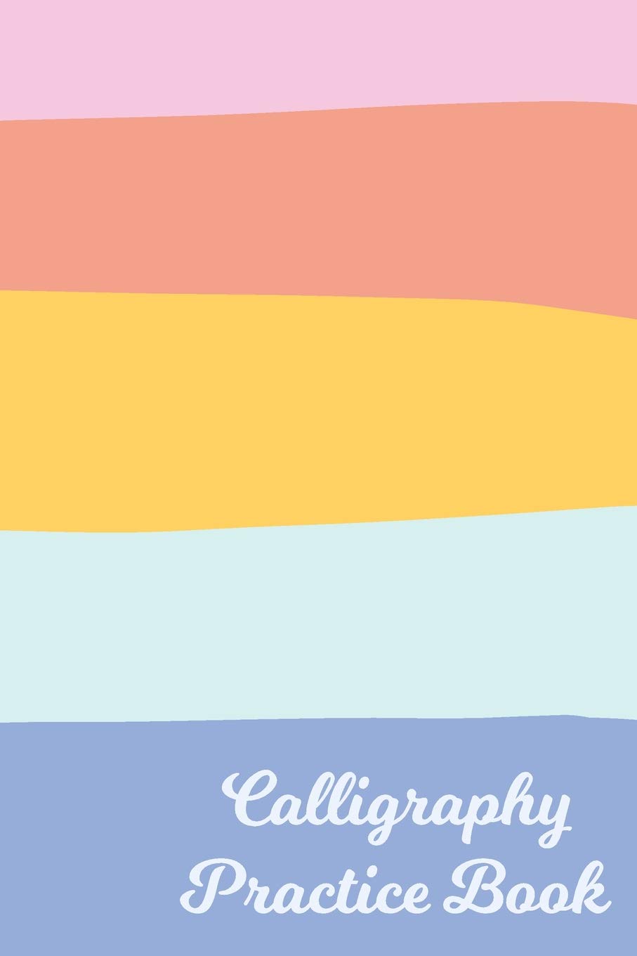 Calligraphy Practice Book: Cute Notebook with Slanted Grid Paper for Modern Creative Brush Lettering and Calligraphy | Colorful Pastel Cover Social Sciences