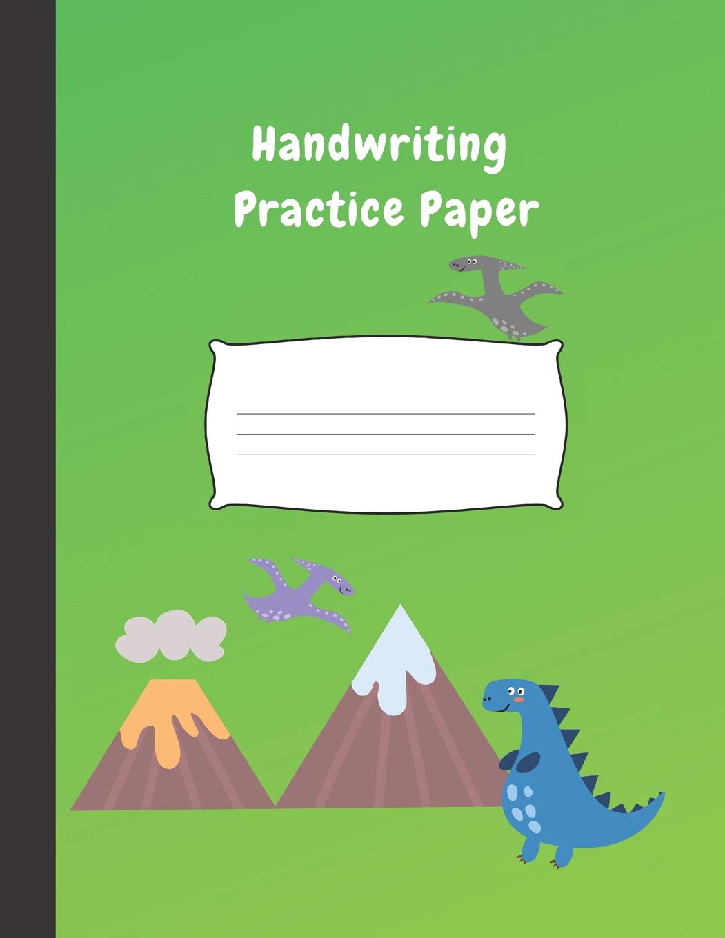 Handwriting Practice Paper: Blank dotted practice sheets for levels Pre-K to 3rd grade Non-fiction