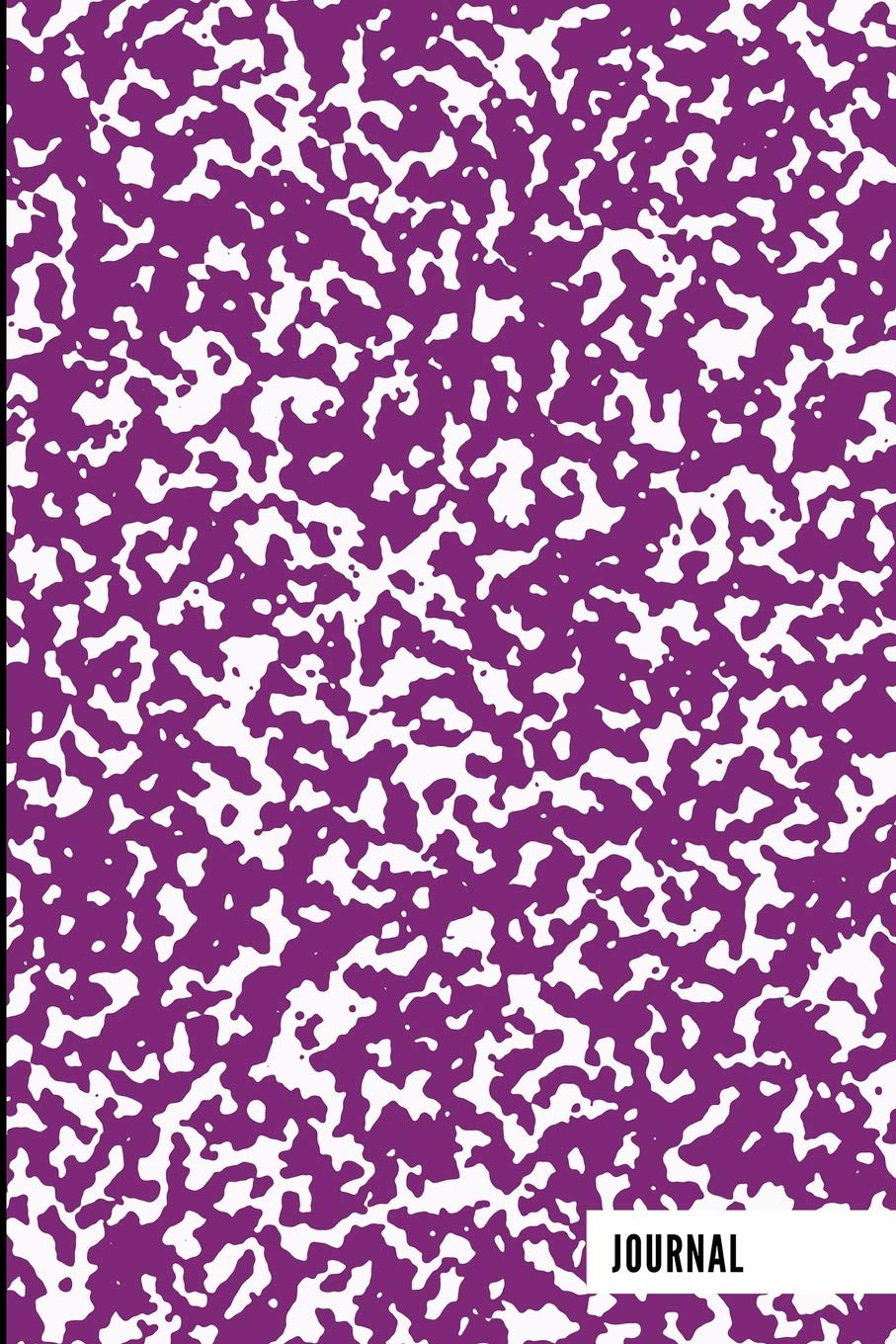 Journal: School Marble Purple Cover | Durable Lined Paper Journal Diary Notebook For School, Home & Office Media & Communication