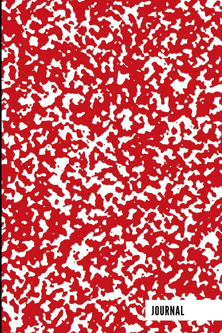Journal: School Marble Red Cover | Durable Lined Paper Journal Diary Notebook For School, Home & Office Media & Communication