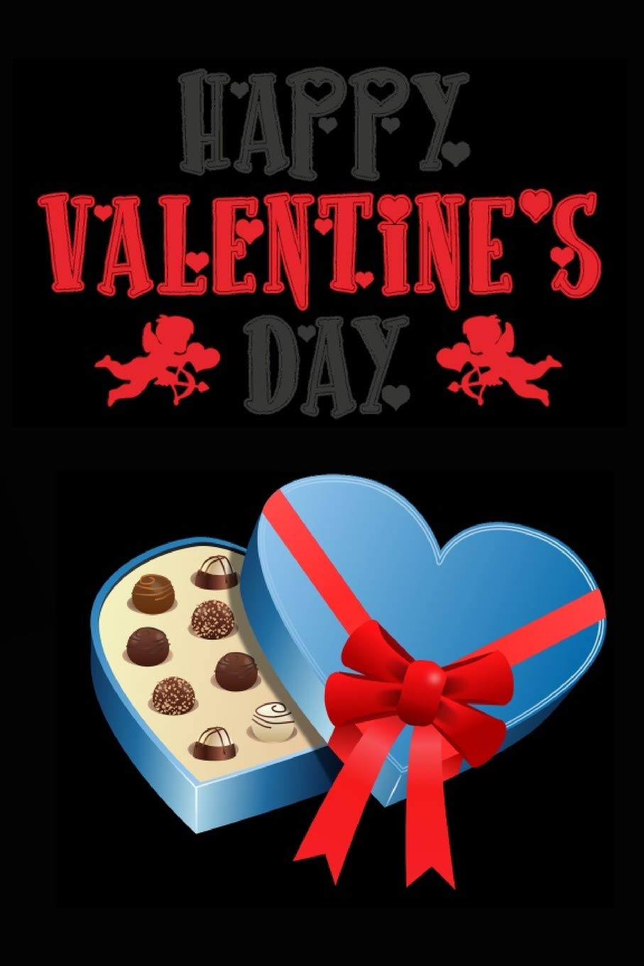 Happy Valentine's Day: Cool Personalised Couple Journal, Diary, Planner, Cute and Lovely Notebooks for Couples (Blank, 110 Pages, 6 x 9) (Couple Notebooks) Partnership & Love