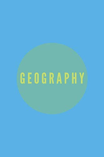 Product Image: Geography: School Notebook, Journal, Diary (110 Pages, Squared, 6 x 9)