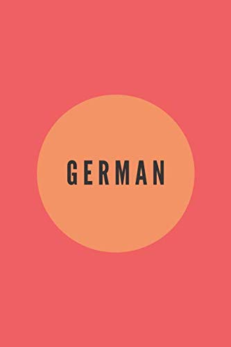 Product Image: German: School Notebook, Journal, Diary (110 Pages, Squared, 6 x 9)