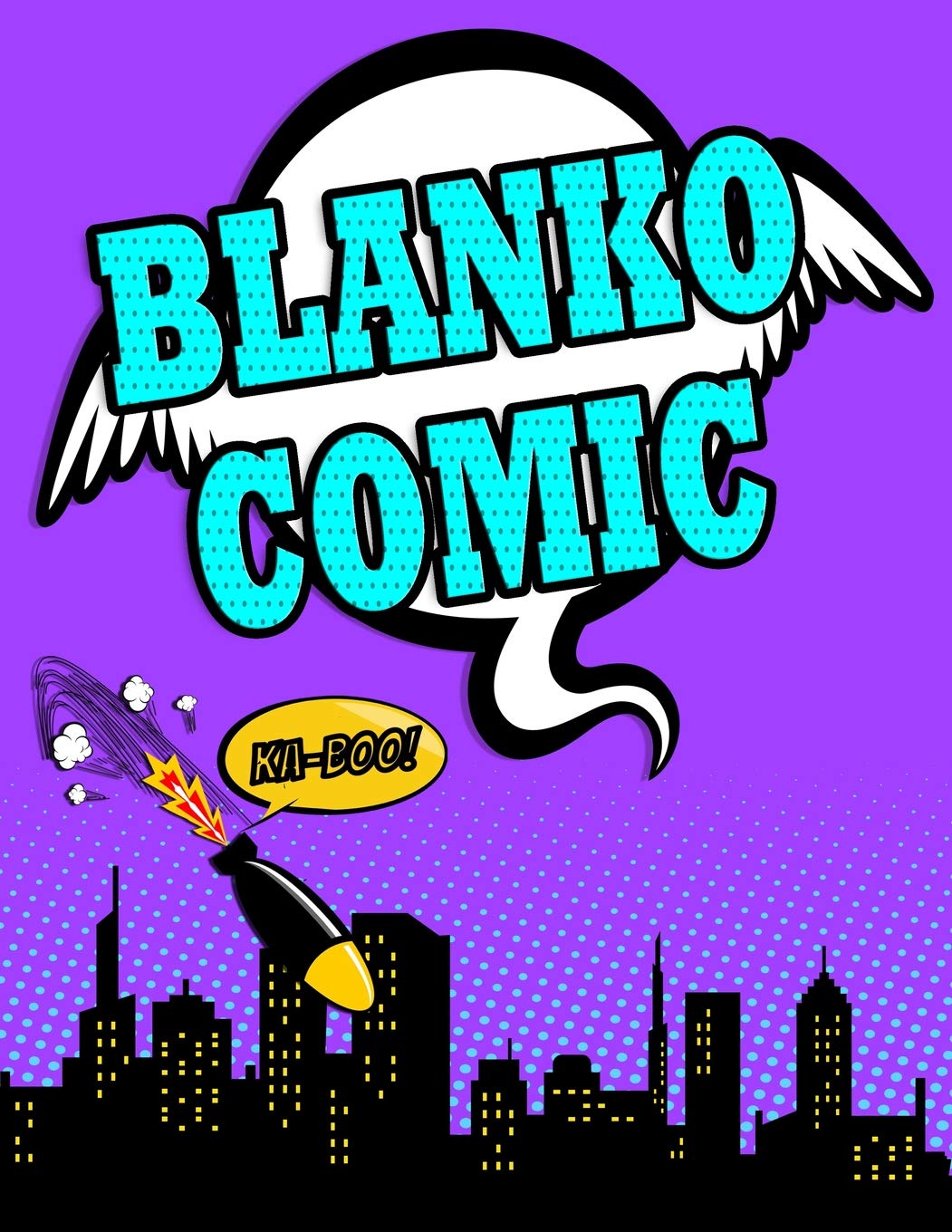 BLANKO COMIC: XL Comic Heft für Kinder, Manga- und Comic-Fans: Über 150 Seiten mit abwechslungsreichen Action Templates für verschiedene Comic-Stile zum Selbstgestalten | Ka-Boo Manga