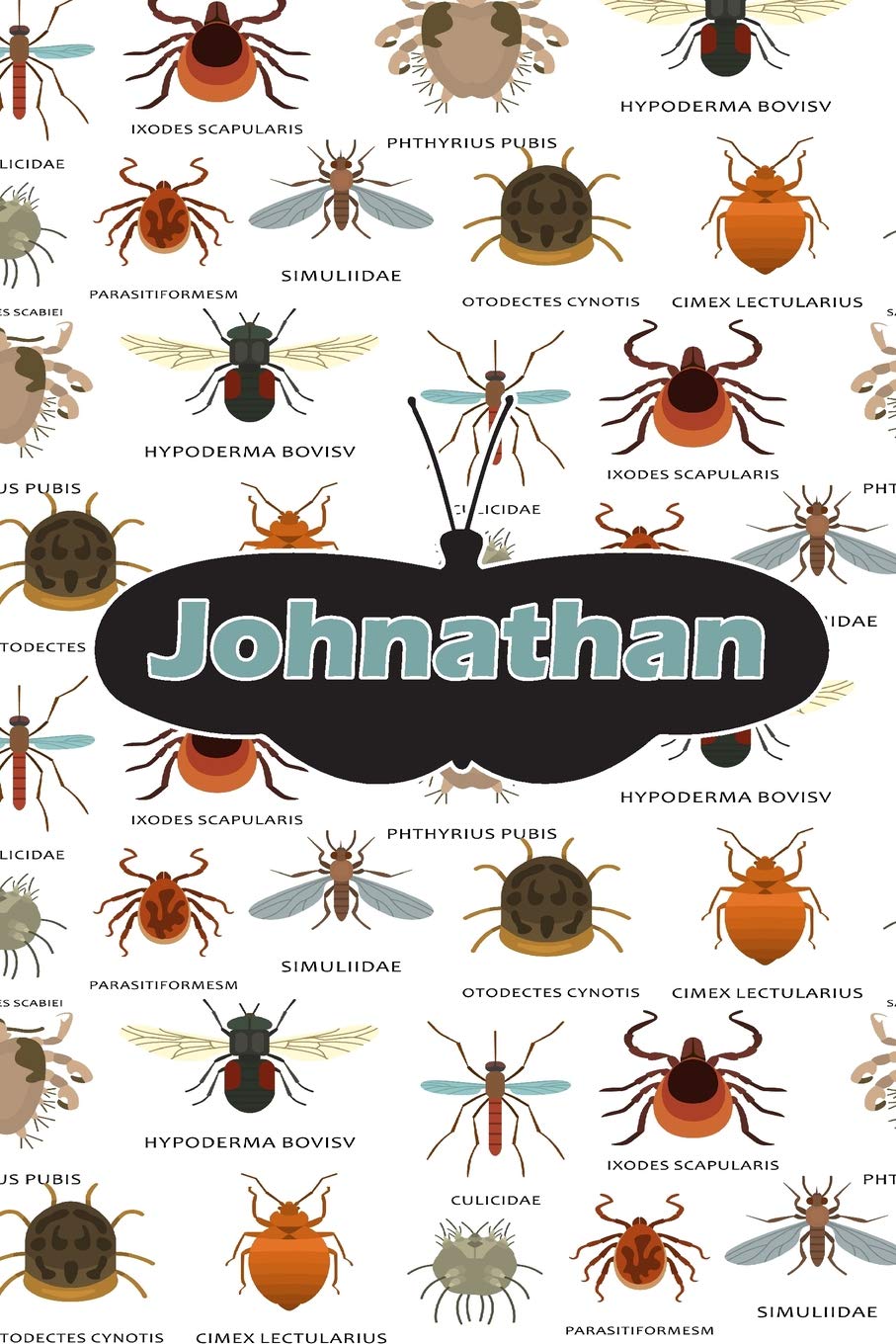 Johnathan: Bug Insect Handwriting FOR K-3 Students Practice Paper Book Notebook Journal book 120 pages 6"x9" Essays & Short Stories