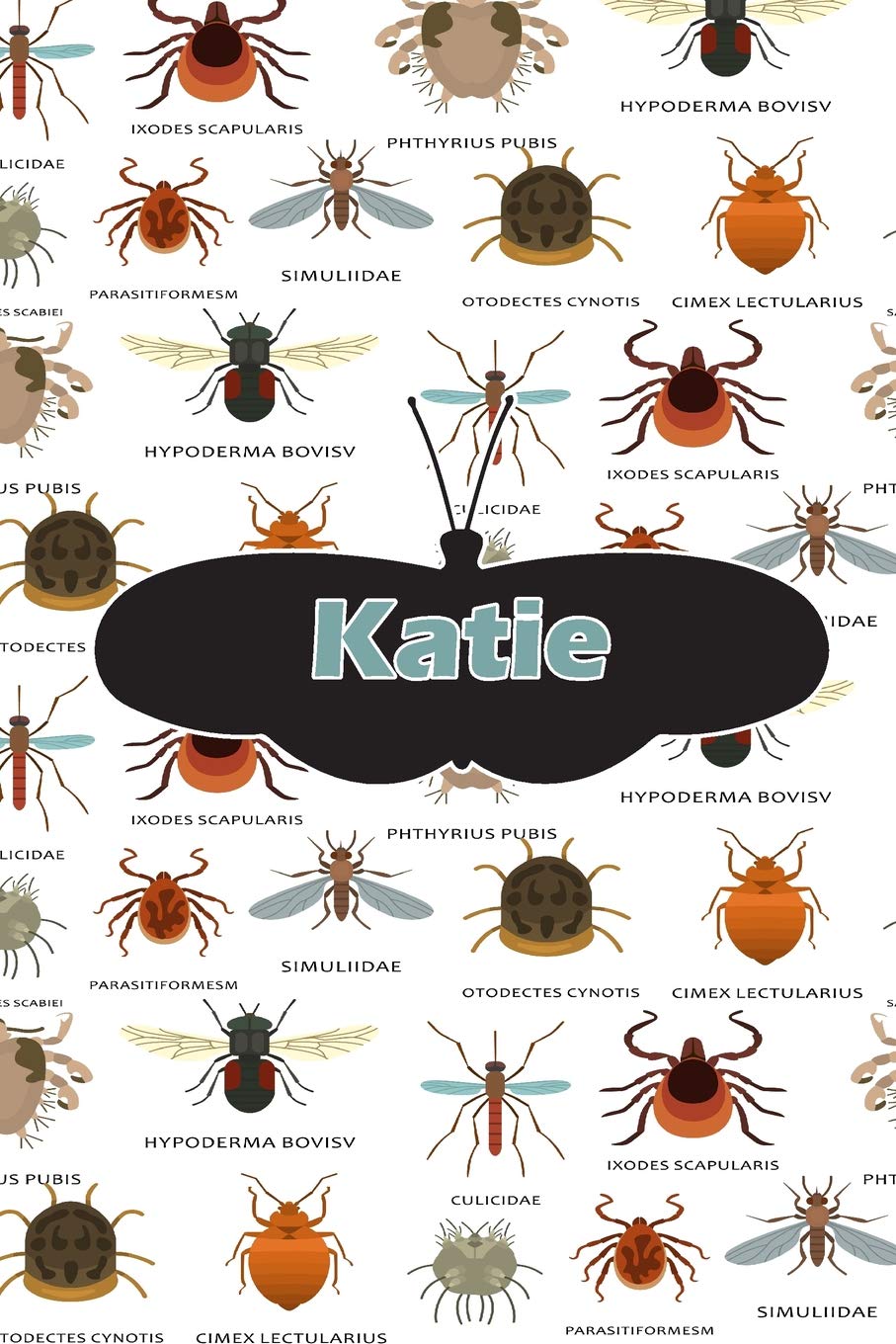 Katie: Bug Insect Handwriting FOR K-3 Students Practice Paper Book Notebook Journal book 120 pages 6"x9" Essays & Short Stories