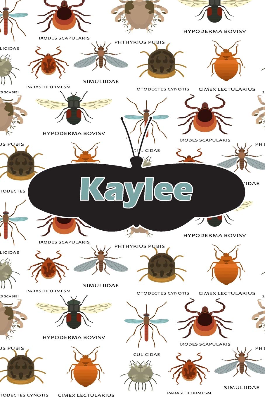 Kaylee: Bug Insect Handwriting FOR K-3 Students Practice Paper Book Notebook Journal book 120 pages 6"x9" Essays & Short Stories