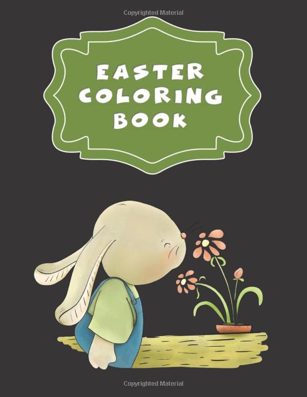 Easter Coloring Book: 101 Stress Relieving Designs for Children, Boys and Girls (Celebrate Nature and Easter) Tiptoi & Games