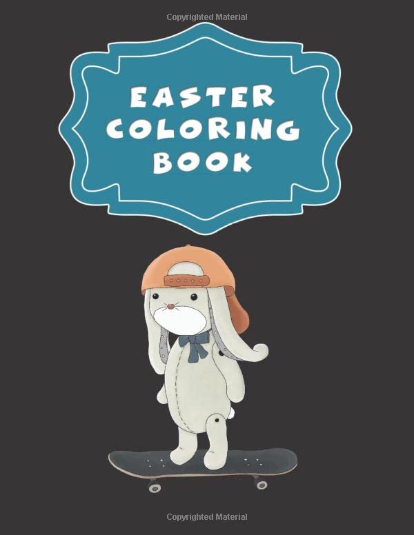 Easter Coloring Book: 101 Stress Relieving Designs for Children, Boys and Girls (Celebrate Nature and Easter) Tiptoi & Games