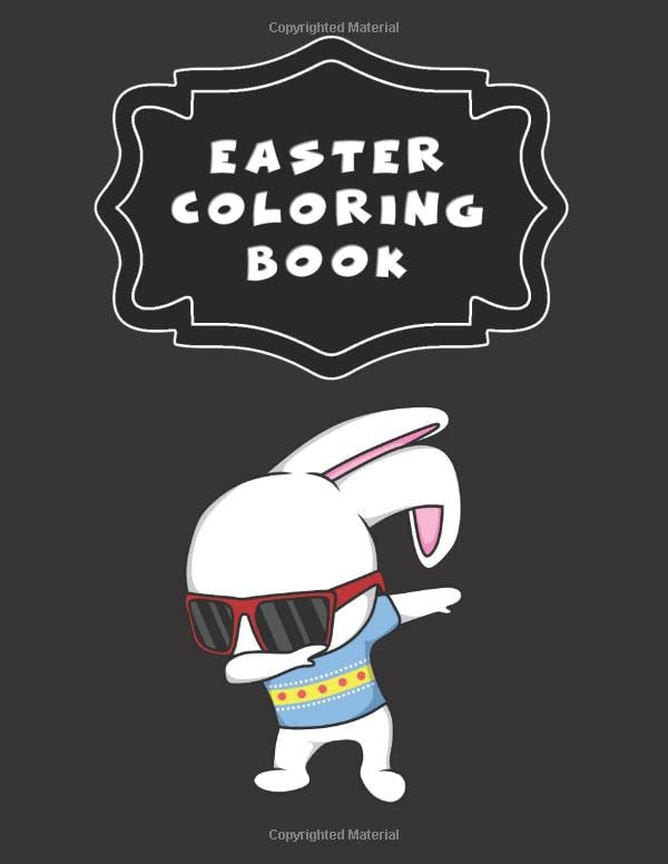 Easter Coloring Book: 101 Stress Relieving Designs for Children, Boys and Girls (Celebrate Nature and Easter) Tiptoi & Games