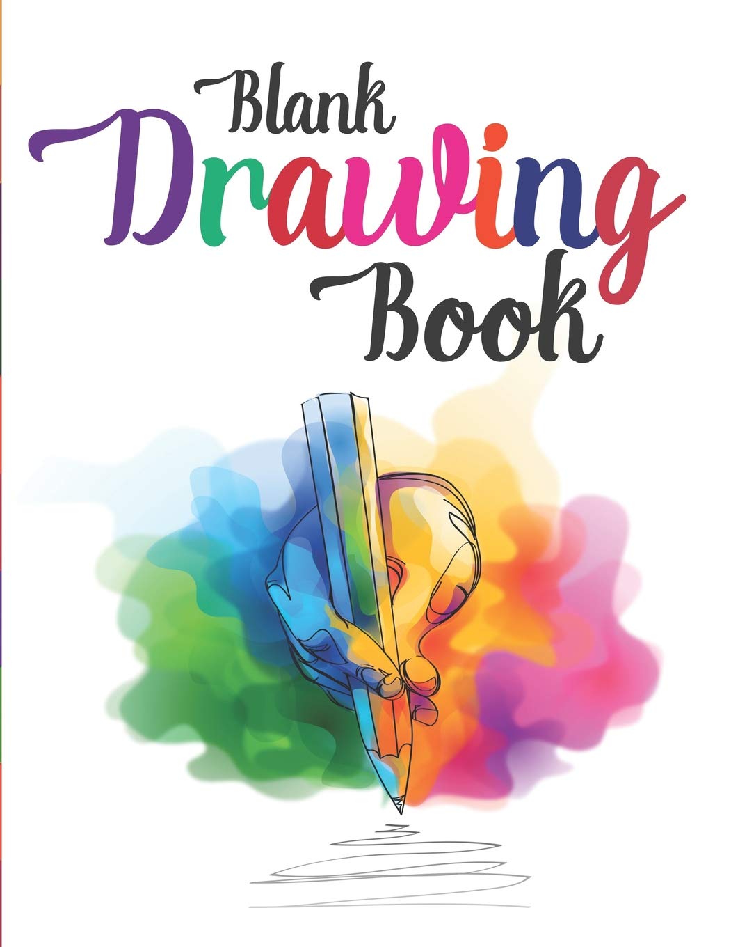 Blank Drawing Book: Blank Drawing Book:120 Pages, 8.5" x 11" Large Sketchbook Journal White Paper,Journal And Sketch Pad For Drawing, Glossy Colorful Cover, for Any age.(Sketchbook For Artist) Hobbies & Crafts