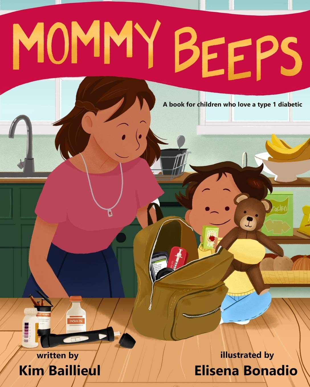 Mommy Beeps: A book for children who love a type 1 diabetic Non-fiction