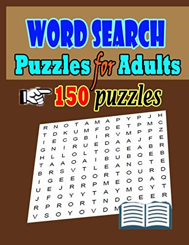 Word search puzzles for adults 150 puzzles: Prepare to laugh in your word search crossword puzzles . Leisure & Fun