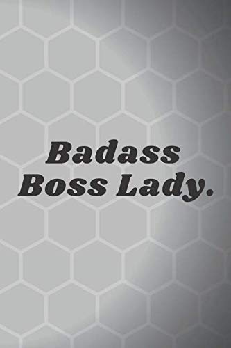 Badass Boss Lady.: Motivational Notebook, Journal, Diary (110 Pages, Blank, 6 x 9) Business, Finance & Career