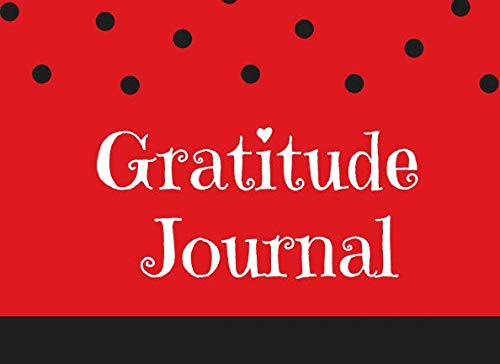 Gratitude Journal: 30 Day Draw and Write Thankful Challenge for Kids Red with Black Polka Dots book