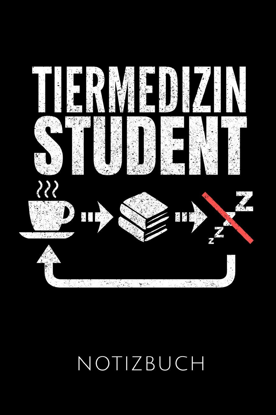 TIERMEDIZIN STUDENT NOTIZBUCH: Geschenkidee für Tiermedizin Studenten | Notizbuch mit 110 linierten Seiten | Format 6x9 DIN A5 | Soft cover matt | ... Autorennamen für mehr Designs zu diesem Thema Medicine