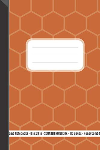Squared Notebook: 110 Pages, 6 x 9 inches (15.24 x 22.86 cm), Honeycomb Pattern Seeds Soft Matte Cover Business, Finance & Career