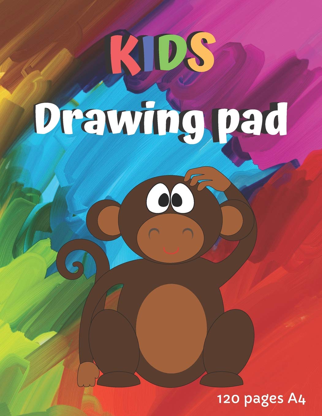 Kids Drawing Pad: 8.5inX11in 120 blank pages A4 Non-fiction