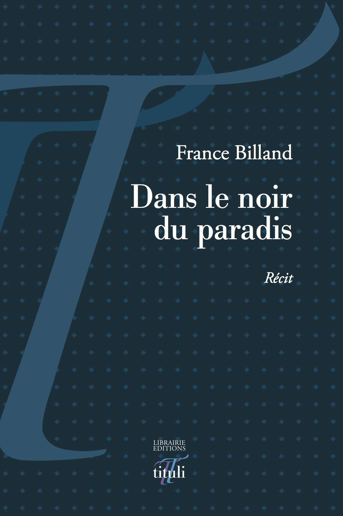 Dans le noir du paradis book