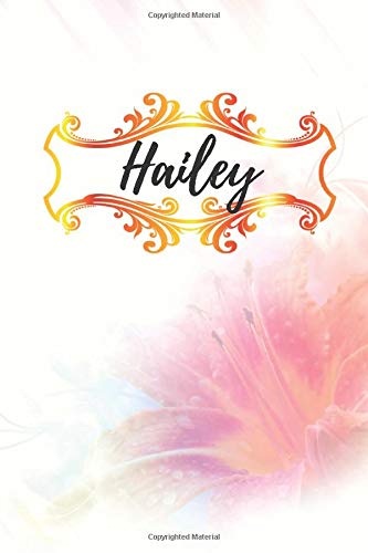Hailey: Name Notebook/ Journal/ Diary (110 Pages, Blank, 6 x 9) (Names, Band 7) Politics & Society