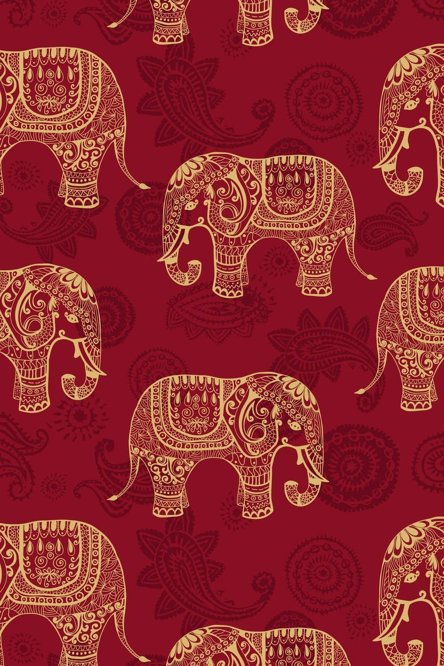 Notizbuch: Elefant Cover Design / 120 Seiten / Liniert / DIN A5 + (15,24 x 22,86 cm) / Soft Cover / Optimal als Tagebuch, Bullet Journal, Rezeptbuch, Malbuch, Skizzenbuch usw. Geology & Geography