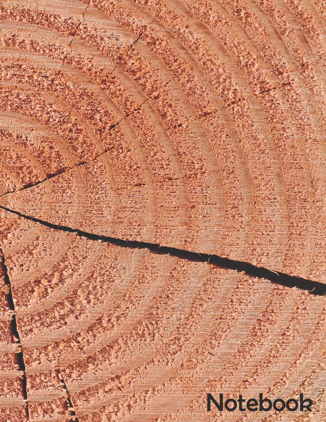 Notebook: Unlined Notebook - Large (8.5 x 11 inches) - 122 Pages - Tree Wood Soft Cover Mathematics